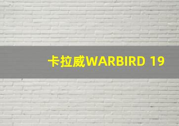 卡拉威WARBIRD 19